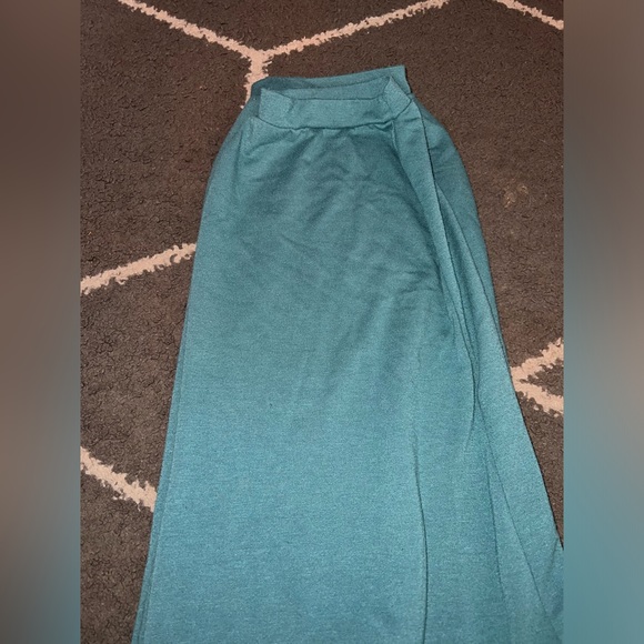 Zenana Soft French Terry Teal Lounge Joggers With Pockets Size 3x - Picture 4 of 7